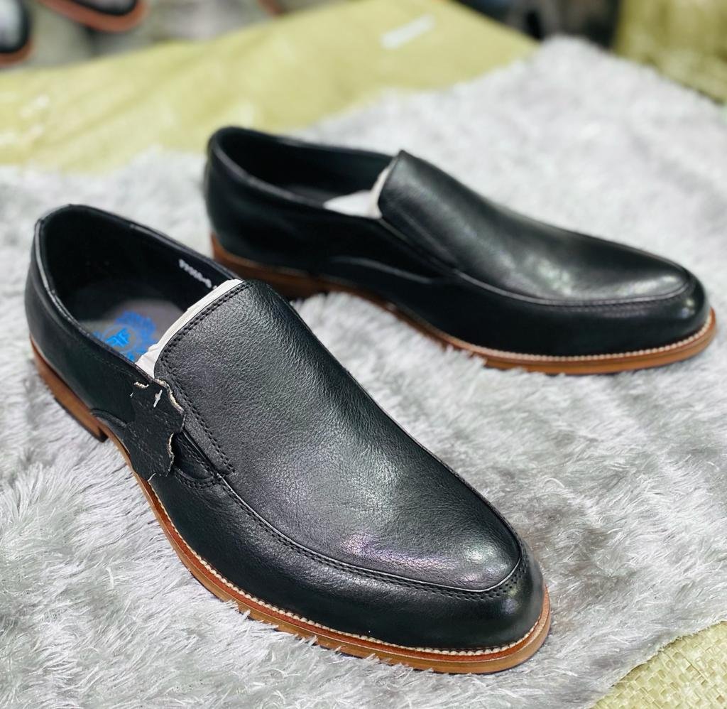 Formal Shoes For Men Leather Shoes Black - Discount Duuka
