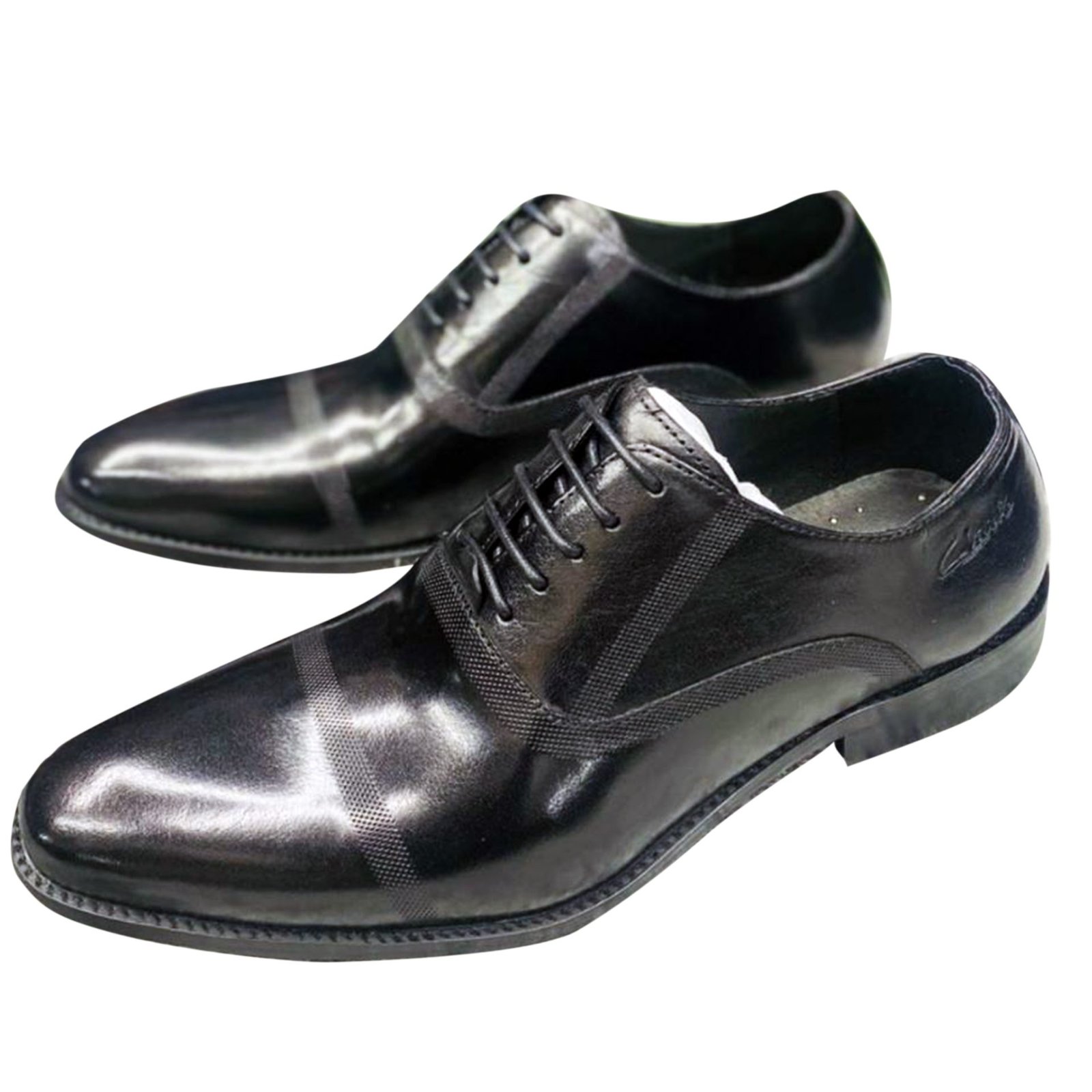 New Mordern Leather Shoes For Men – Black - Discount Duuka