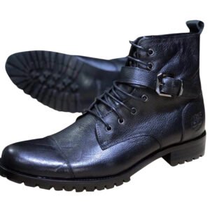 Mens Leather Retro Boot